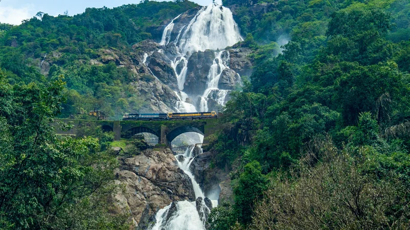 Dudhsagar waterfall