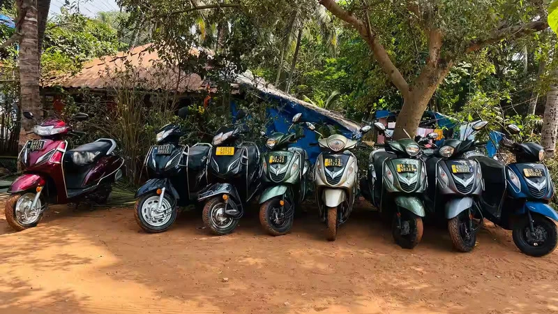 Bike on rent in Goa